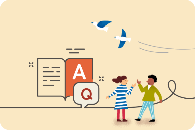FAQを表したイラスト